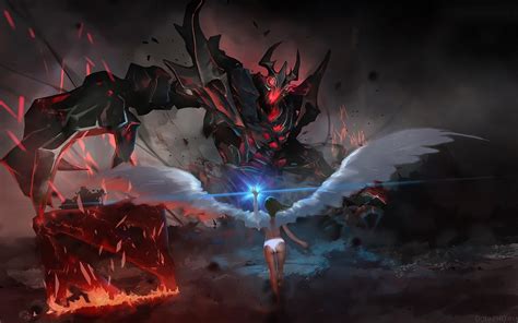 Shadow fiend is a ranged agility hero that is usually played as a hard carry. 1920x1200 shadow fiend #dota 2 wallpaper hd | Dota 2 ...