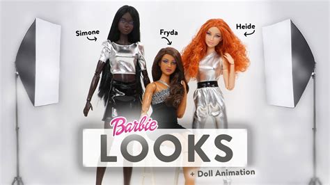 Barbie Looks Wave 2 Doll Showcase Doll Animation YouTube