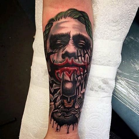 Batman Joker Tattoo Back Wiki Tattoo