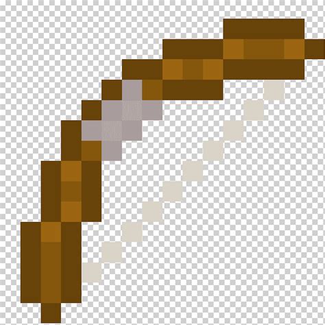 Minecraft Bow And Arrow Compound Bows Ranged Weapon Mines Angle Text