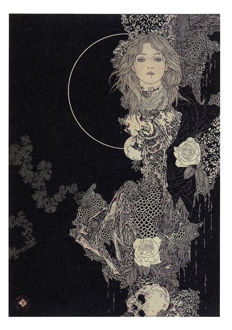 The Decadently Detailed Artwork Of Takato Yamamoto Japanese Art Art Illustration Art