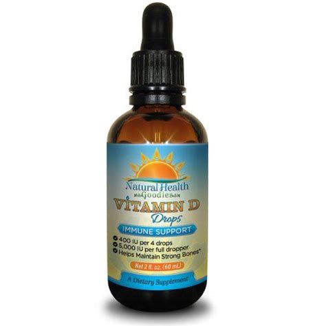 Buy doctor recommended supplements, herbs, & nutritional formulas at vitacost®!. Vitamin D Drops - 2oz Liquid D3 5000 IU Per Dropper ...