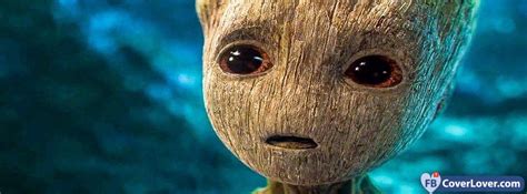 Baby Groot Anime And Cartoons Facebook Cover Maker
