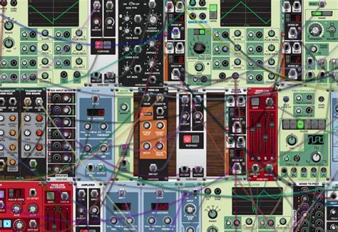 Cherry Audio Voltage Modular Review A Modular Synthesizer For The Masses