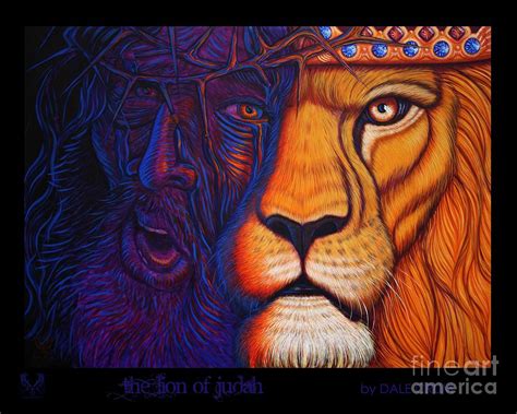 The Lion Of Judah Painting By Dale Crum Pixels