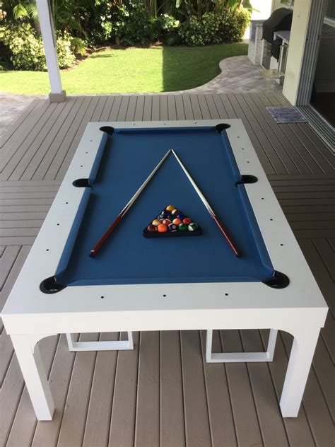 Outdoor Pool Table Weather Proof Balcony By R And R Outdoors