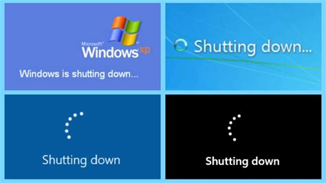 Windows Shutdown Screens Windows 11 Included Youtube