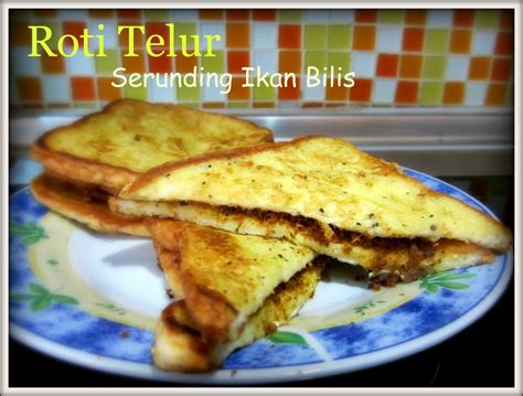 Cara buat serunding halia ikan bilis| menu pantang dan diet paling sedap. Roti Telur Serunding Ikan Bilis