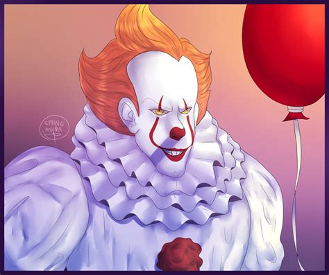 Fan Art Pennywise The Dancing Clown By Springanima On Deviantart