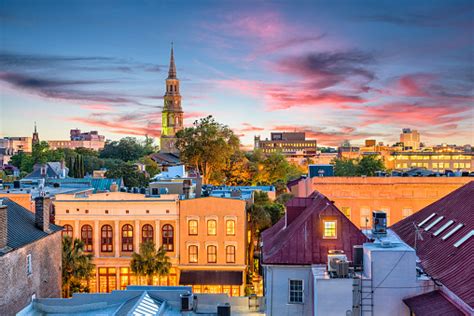 Charleston South Carolina Usa Skyline Stock Photo Download Image Now