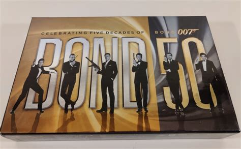 007 James Bond Complete 50th Anniversary Dvd 22 Film Collection Boxed