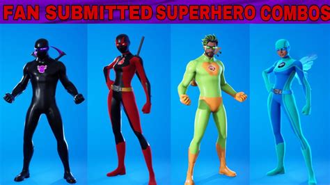 Best Fan Submitted Superhero Combos In Fortnite Best Boundless