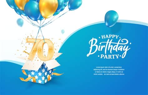 Premium Vector Celebrating Th Years Birthday Vector Illustration
