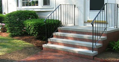 Outdoor Prefab Concrete Steps Unit Step Precast Concrete And Wrought