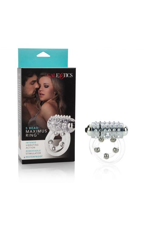 Maximus Enhancement Ring 5 Stroker Beads Clear Se1456103