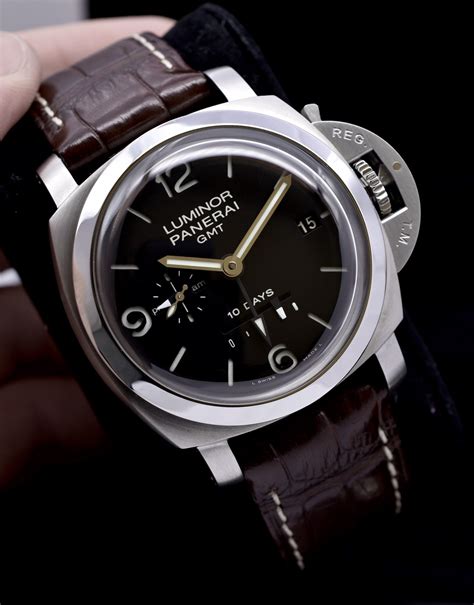 For Sale Pre Owned Panerai Luminor 10 Days Gmt Pam00270 — Wisemans