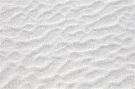 Abstract Irregular Pattern In White Sand On Beach Textured Summer