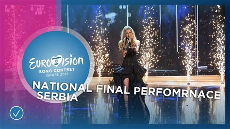 Biramo kompoziciju koja će predstavljati srbiju na @eurovision 2018. Nevena Božović - Kruna - Serbia 🇷🇸 - National Final ...