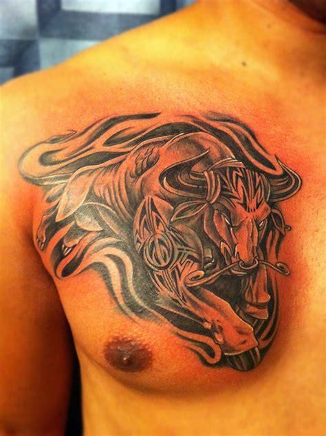 Bull Tattoos Designs Ideas And Meaning Tattoos For You