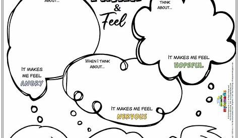 Art Therapy Anxiety Worksheets For Kids - Download Free Mock-up