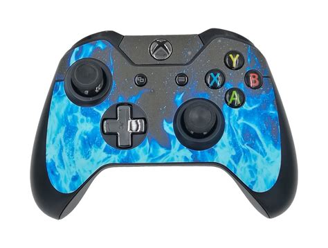 Skinown Xbox One Controller Skin Blue Flame Blue Fire Sticker Vinly