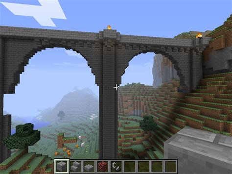 Medieval Minecraft Bridge Minecraft Map