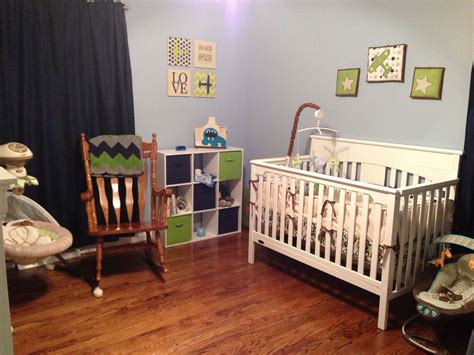 Check spelling or type a new query. Navy blue and green boys nursery (With images) | Green ...