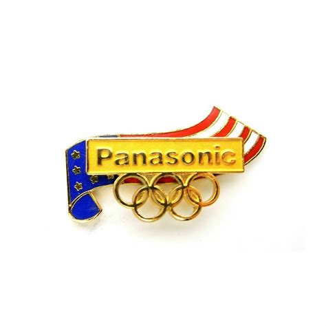 Olympic & paralympic training center. 1996 Atlanta Summer Olympics Panasonic Sponsor Lapel Pin ...