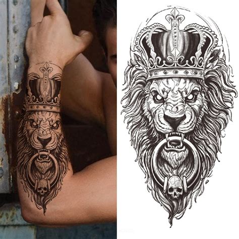 Lion King Crown Tattoos