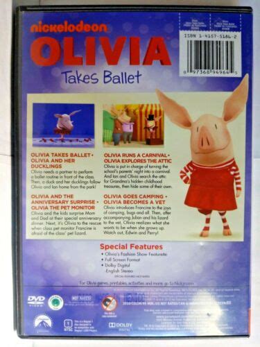 Olivia Olivia Takes Ballet Dvd 2010 97368949645 Ebay