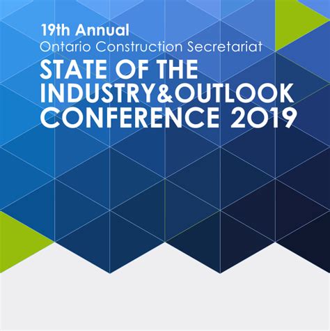 State Of The Industry And Outlook Conference 2019 Ontario Construction