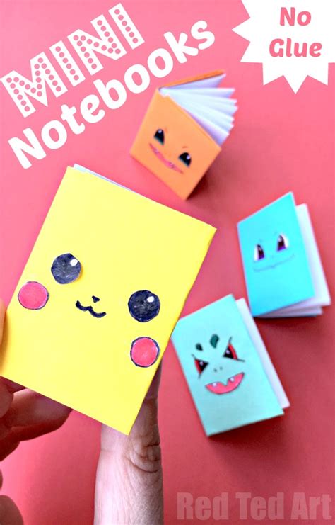 Do you have a bunch of dusty old novels sitting around that you never plan to read? No Glue Paper Book DIY - Red Ted Art - Make crafting with kids easy & fun