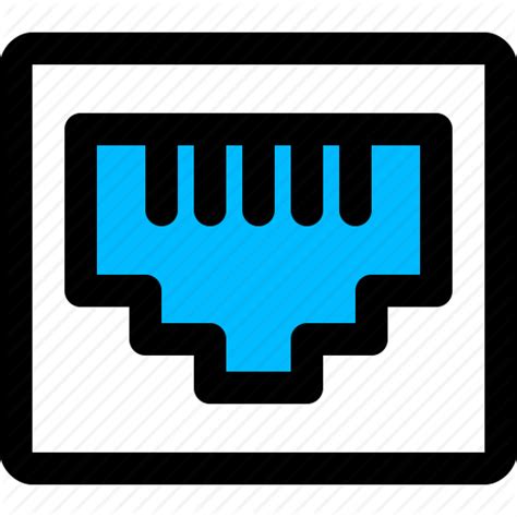 Ethernet Port Icon 174670 Free Icons Library