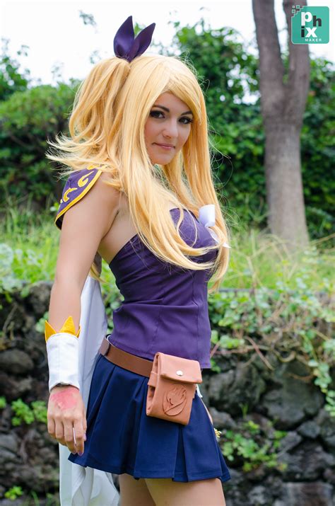 Stunning Lucy Heartfilia Cosplay At The Grand Magic Games