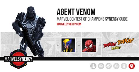 Agent Venom Synergy Guide Marvel Contest Of Champions