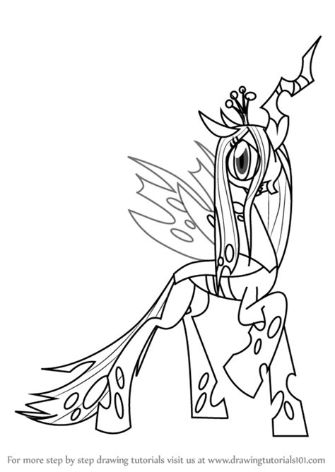 My Little Pony Queen Chrysalis Coloring Pages at GetColorings.com