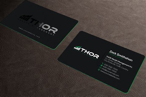 Having a business card handy to pass out when needed makes good business sense. I will design modern unique professional business card ...