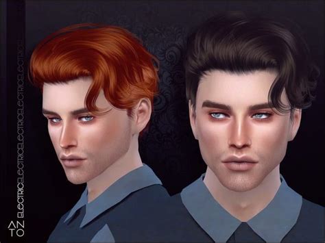 Sims 4 Male Curly Hair Cc Color Curly Hair