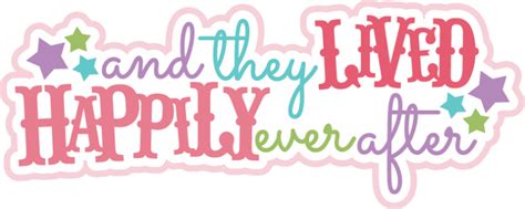 And They Lived Happily Ever After Svg Scrapbook Title Princess Svg