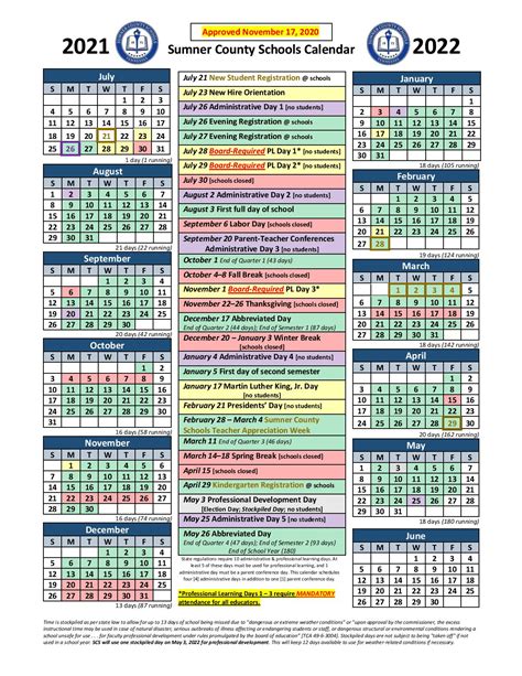 Wsfcs 2022 Student Calendar Academic Calendar 2022