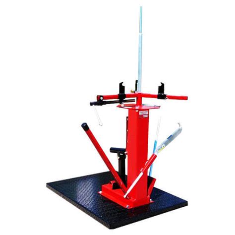 The motivations for this are varied, but cost savings is a search on the internet for motorcycle tire changers resulted in several hits for both manual and automatic/power assisted changers. Motorcycle Tire Changer Multi Wheel Diameter Changing