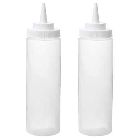 Grilltider Squeeze Bottle Plastictransparent 330 Ml Ikea