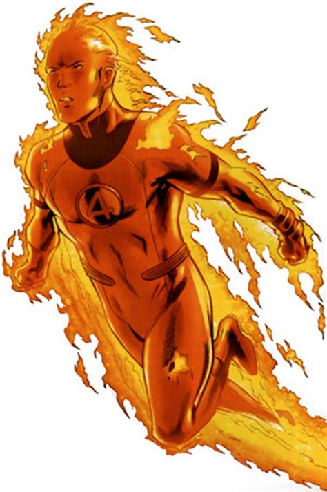 Human Torch Marvel Comics Fantastic Four Johnny Storm