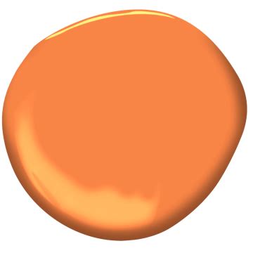 14 best orange paints for the perfect pop of color. Tangerine Melt 091 | Benjamin Moore