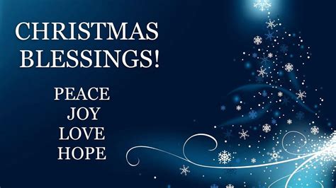 Christmas Blessings Wallpapers Top Free Christmas Blessings