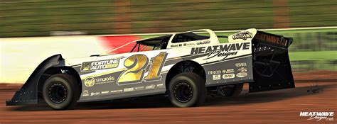 Heatwave Designs Gold Dirt Late Model 21 By Cameron Coulby Trading