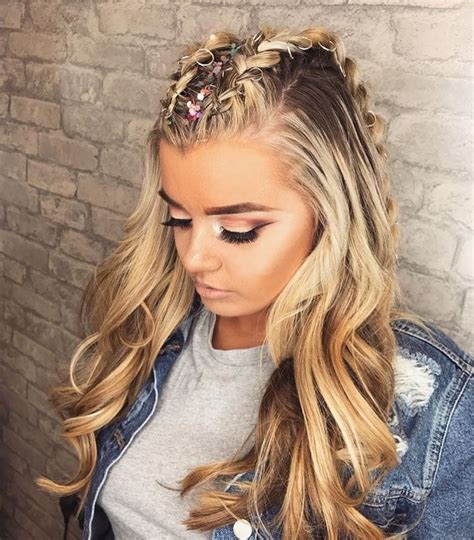 Braids And Curls With A Sprinkle Of Glitter By Our Ambassador Xtra Amy Bam