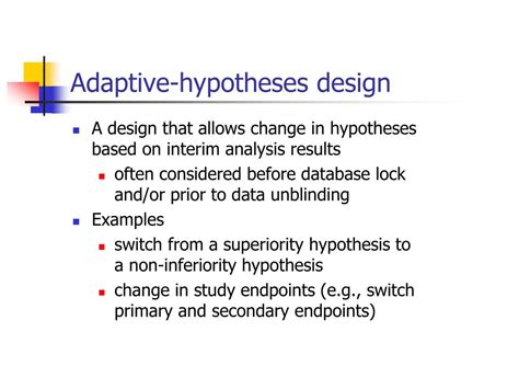 Ppt Adaptive Design Methods In Clinical Trials Powerpoint