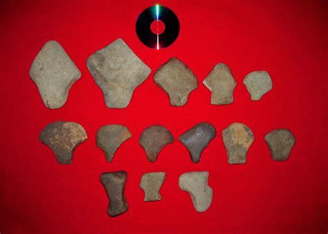 Stone Tool Artifacts From Northeast Pa An Assortment Of Na Flickr