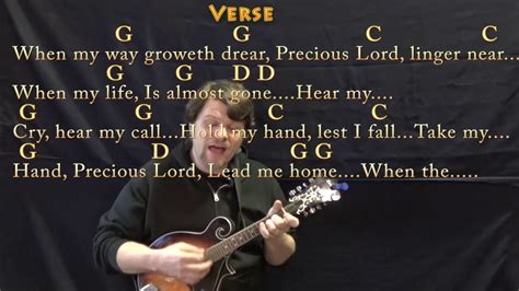 Take My Hand Lyrics Hsm - Precious Lord, Take My Hand (Hymn) Mandolin Cover Lesson in G with